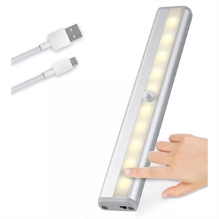 LED skabslampe  19 cm - Genopladelig